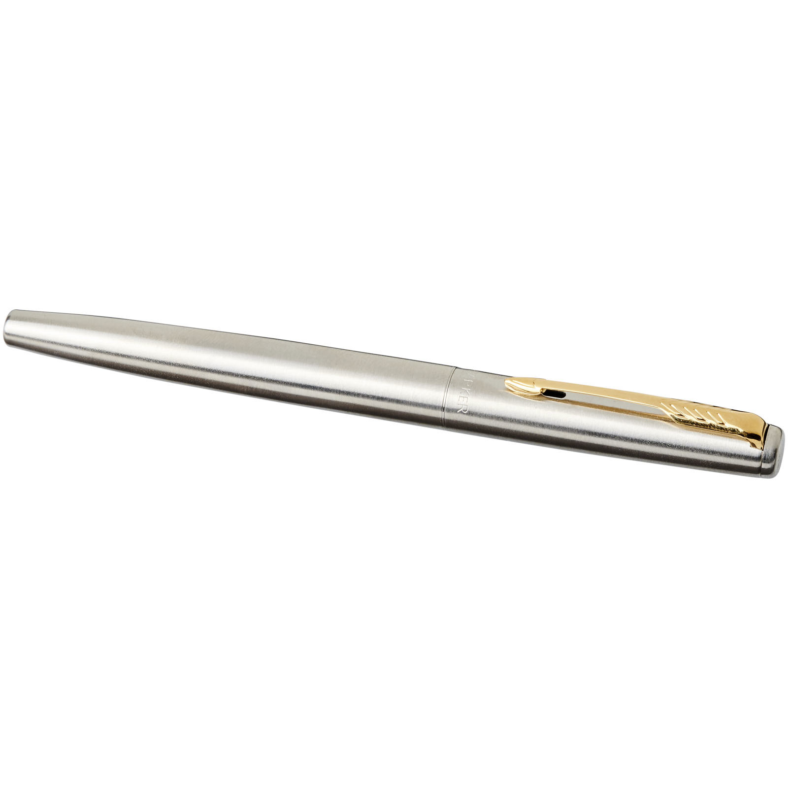 Vulpen | Roestvrij staal | Eén pen | Met Parker geschenkverpakking | roestvrij staal;goud