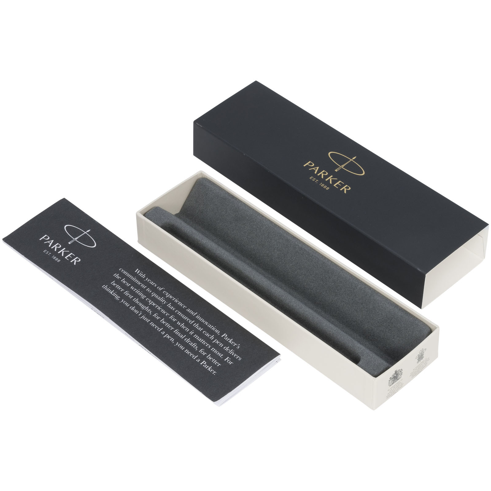 Vulpen | Roestvrij staal | Eén pen | Met Parker geschenkverpakking | roestvrij staal;goud