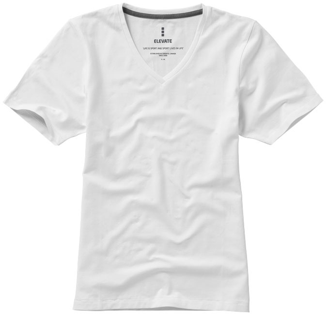 Crew hals t-shirt | Organisch katoen | Voor dames | XL | wit