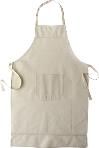 Küchen-Schürze 'Ottilie' aus Baumwolle Khaki