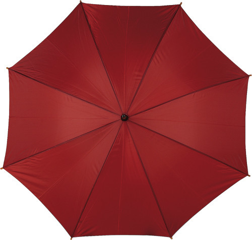 Automatik Stockschirm 'Square' aus Polyester Bordeauxrot