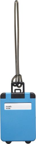 Porte-étiquette de valise rouge