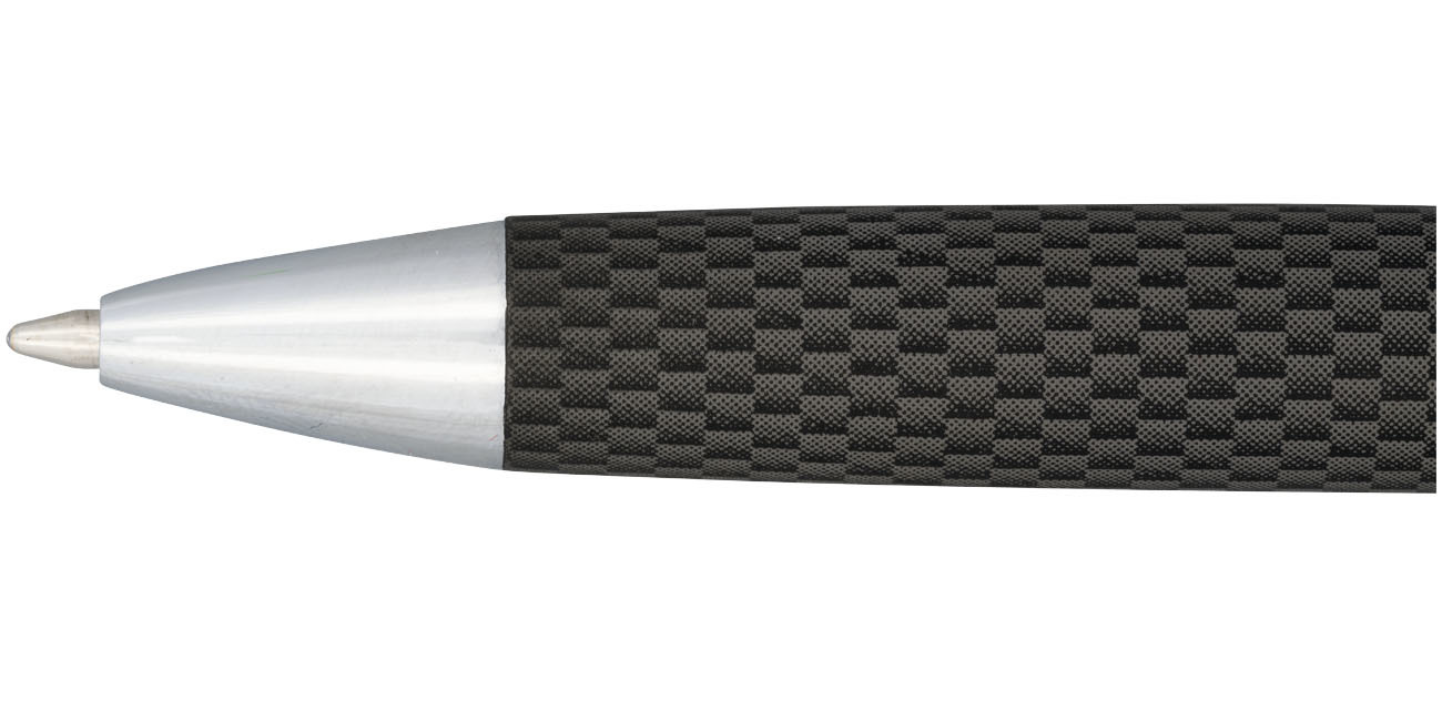 Duo-Stift-Geschenkset mit Etui | Mit bedruckter Karbonfaser | Metall