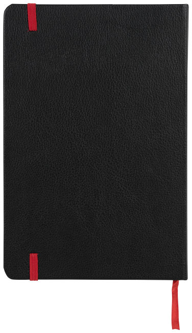 Lasercut A5 notitieboek - Zwart, Rood