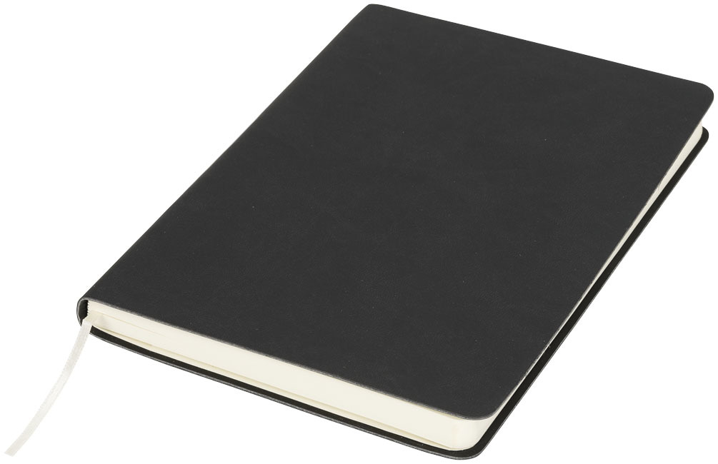 Carnet de notes doux au toucher Liberty - Noir