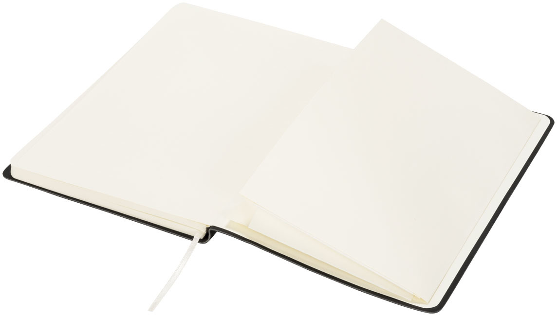 Carnet de notes doux au toucher Liberty - Noir