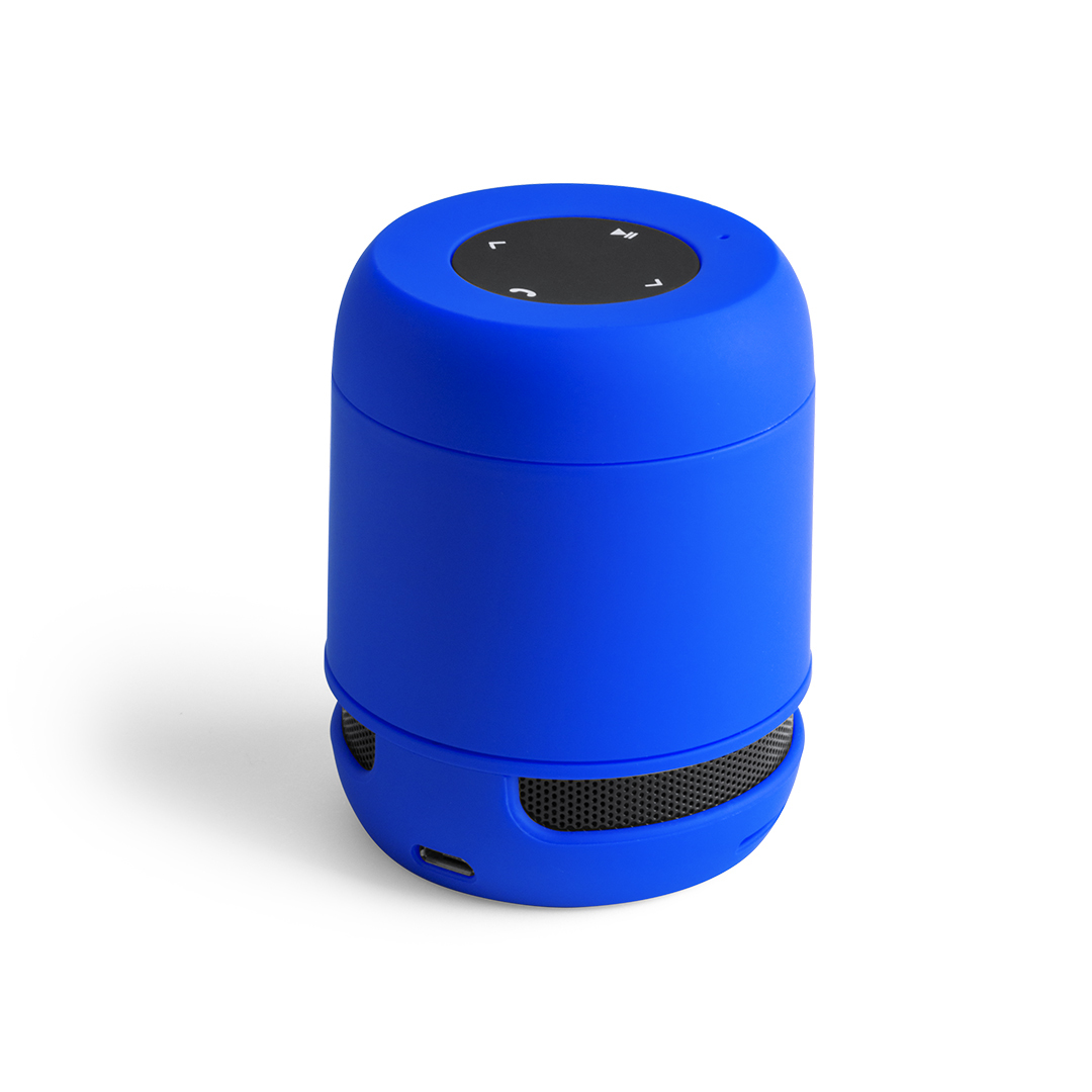 Braiss bluetooth luidspreker | 3W | Compatibel met IOS en Android | Blauw