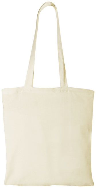 Madras Baumwoll Tragetasche - Natural