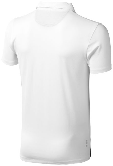 Short sleeve stretch polo | Cotton 200 g/m² | For men | High-quality | M | white