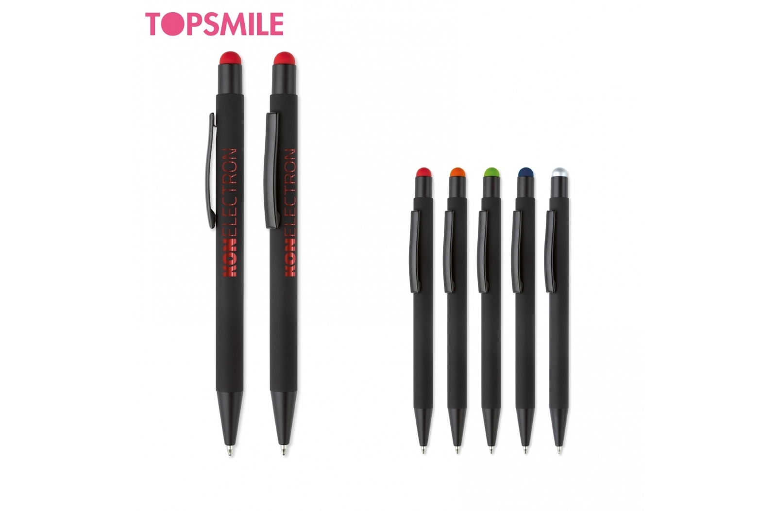 Balpen New York stylus metaal zwart / zilver