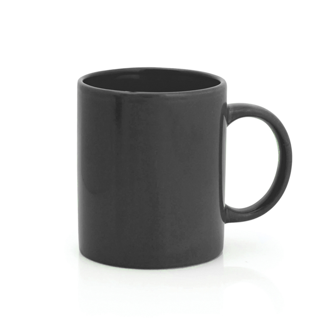 Mug | Ceramic | 370 ml | Wide range of bright colours | Black