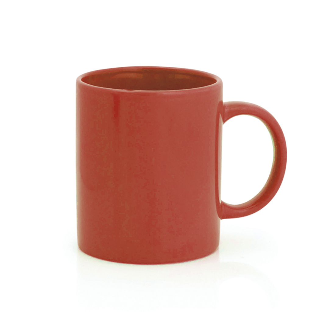 Mug | Ceramic | 370 ml | Wide range of bright colours | Red