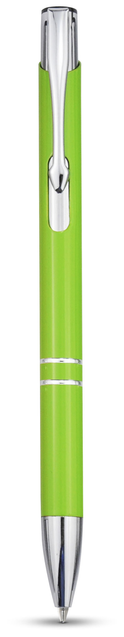 Moneta aluminium balpen - Lime