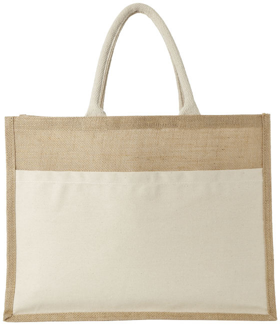 Sac shopping jute Mumbay - Naturel
