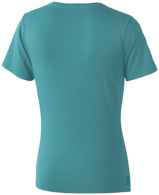 Crew hals | Katoen 160 g/m² | Voor dames | Hoge kwaliteit | L | aqua