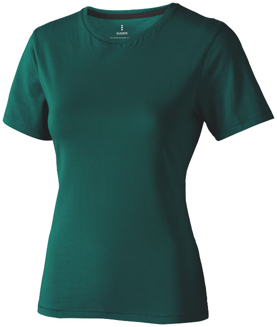 Crew neck | 160 g/m² cotton | For women | High quality | L | forest green