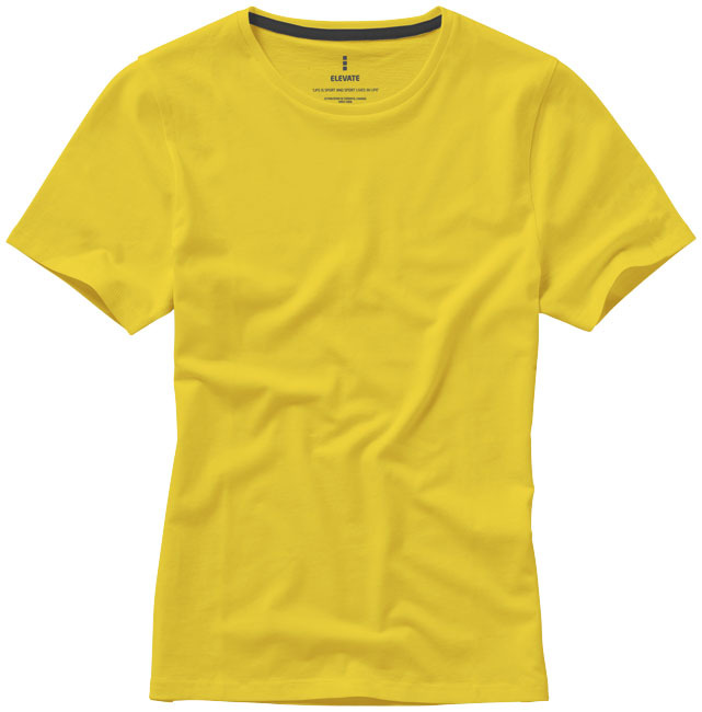 Crew hals | Katoen 160 g/m² | Voor dames | Hoge kwaliteit | XS | geel