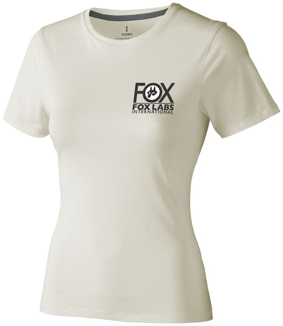 Crew hals | Katoen 160 g/m² | Voor dames | Hoge kwaliteit | XXL | Licht grijs