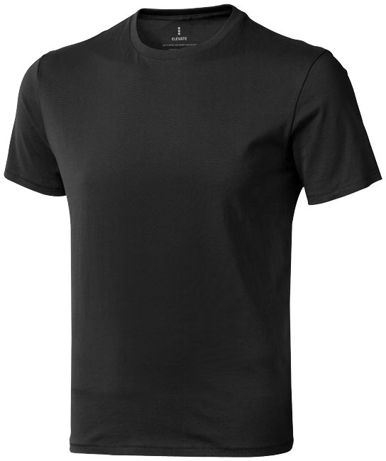 Short sleeve men's t-shirt | Cotton 160g/m² | Full-colour print | Re-enforced shoulders | XS | anthracite