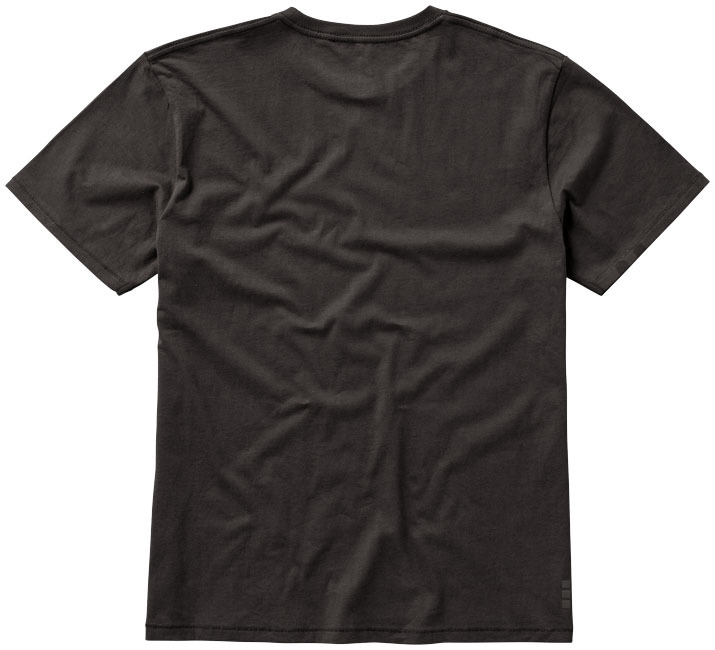 Short sleeve men's t-shirt | Cotton 160g/m² | Full-colour print | Re-enforced shoulders | XS | anthracite