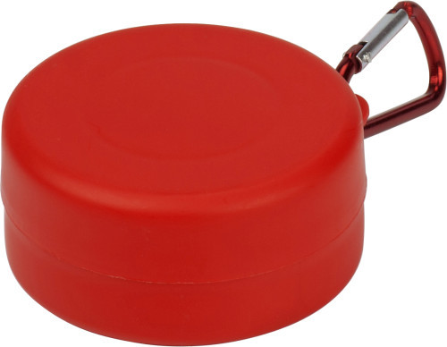 Reisebecher | PET | 220ml | Faltbar | Gelb