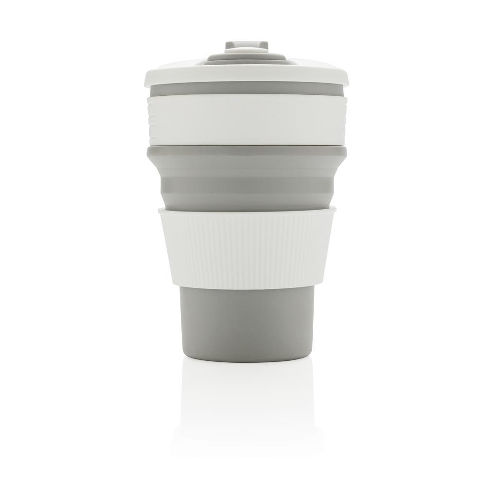 faltbarer Silikon-Becher, blau
