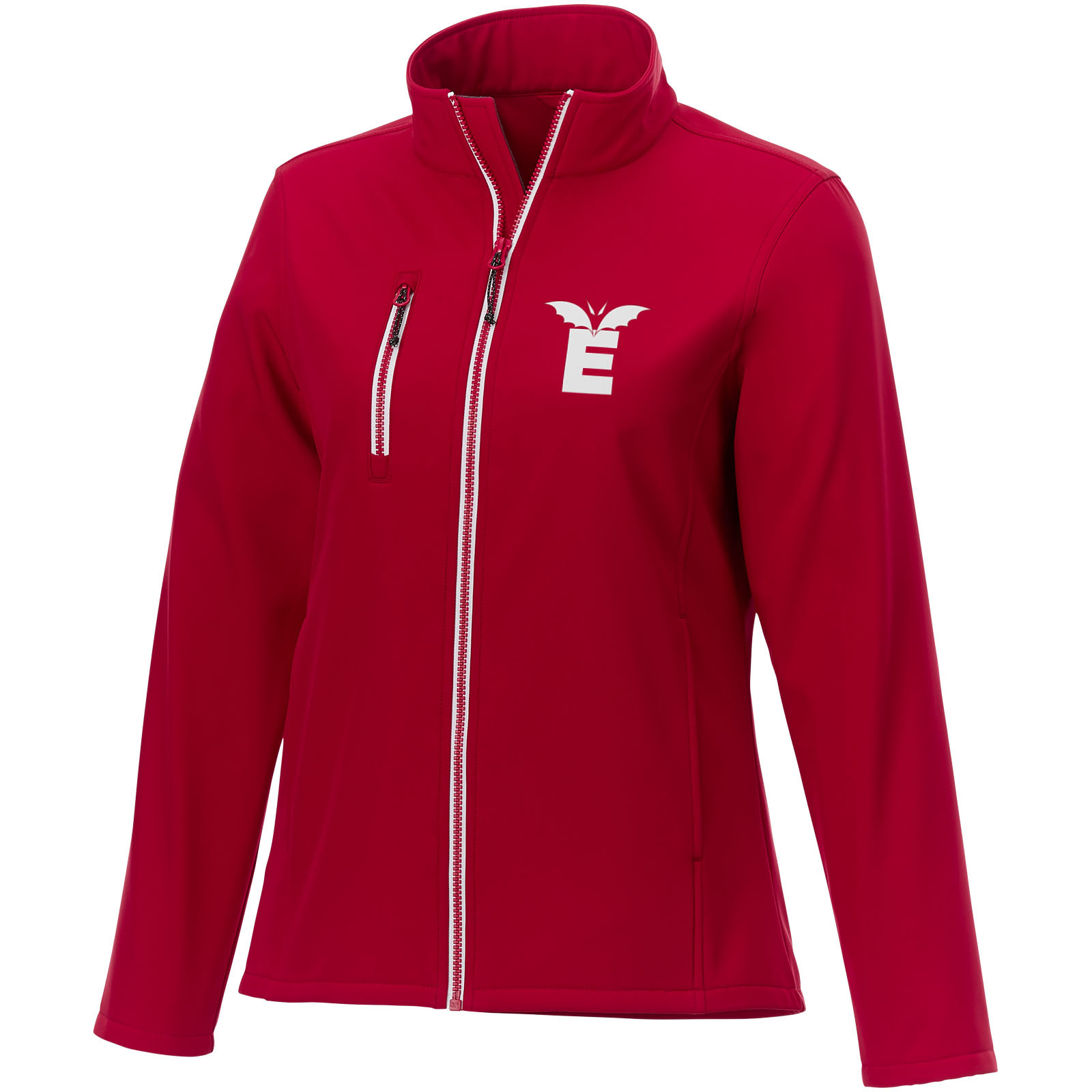 Orion softshell dames jas - Rood - XS