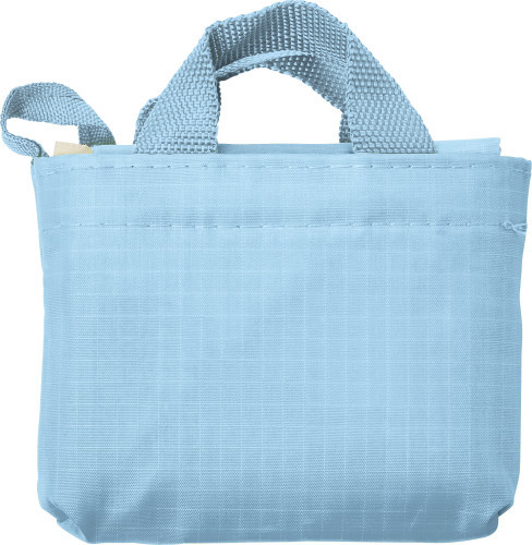 Einkaufstasche 'Elke' aus reißfestem Polyester Hellblau