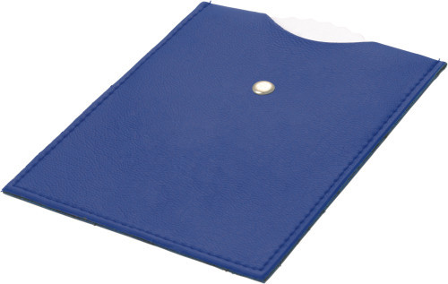 Parkscheibe 'City' aus PU Blau