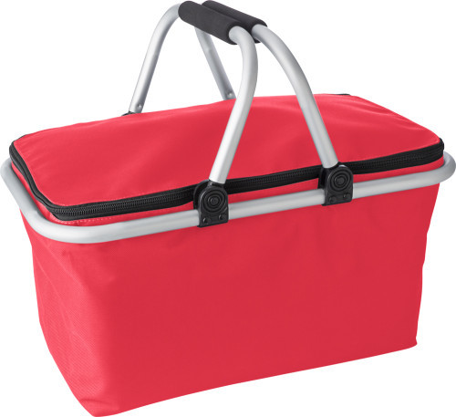 Einkaufskorb 'Center' aus Polyester Rot