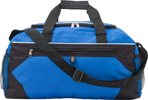 Sporttas | Polyester | 55x20x21cm | Incl. netzak | kobaltblauw