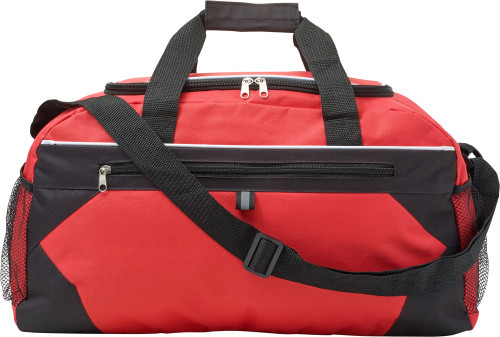Sporttas | Polyester | 55x20x21cm | Incl. netzak | kobaltblauw