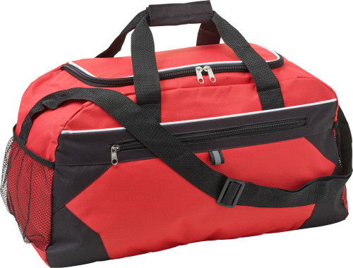 Sporttas | Polyester | 55x20x21cm | Incl. netzak | kobaltblauw