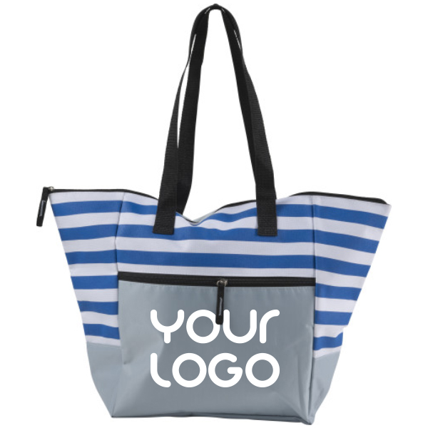 Sac de plage en polyester 600D bleu