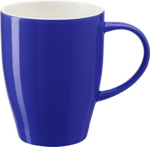 Solid coloured mug | Porcelain | 350 ml | Small quantity | blue