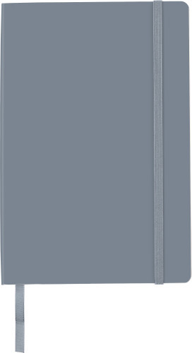 A5 Notitieboek | 80 gelinieerde pagina's | Notitie vak | grijs