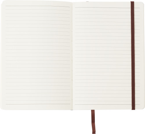A5 Notitieboek | 80 gelinieerde pagina's | Notitie vak | grijs