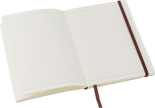 A5 Notitieboek | 80 gelinieerde pagina's | Notitie vak | grijs