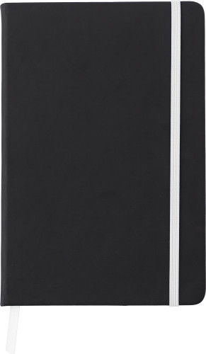 PU notitieboek wit