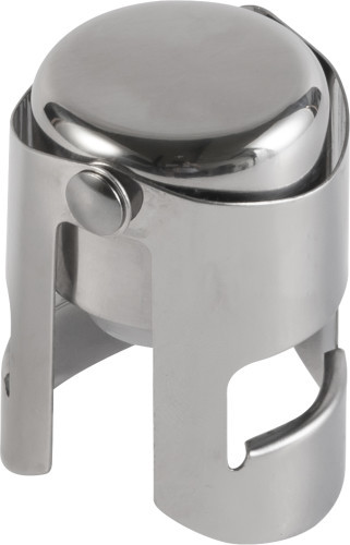 RVS stopper zilver