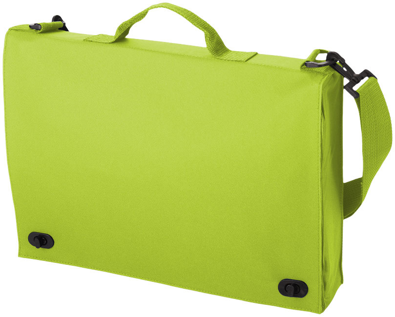 Conference bag | Polyester | 6L | Several document pockets | Apple Green