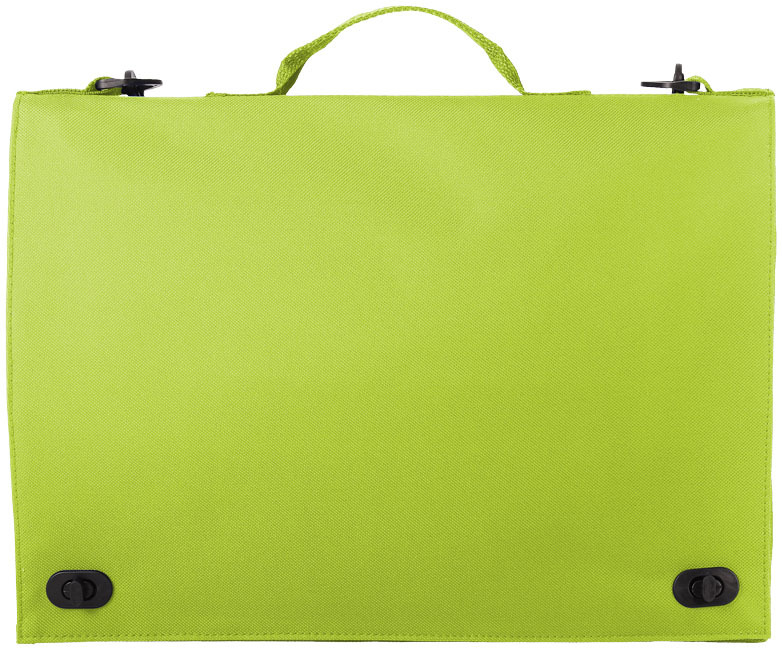 Conference bag | Polyester | 6L | Several document pockets | Apple Green