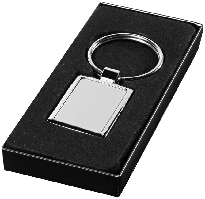 Sleutelhanger | Metaal | Inclusief zwarte geschenkverpakking | zilver