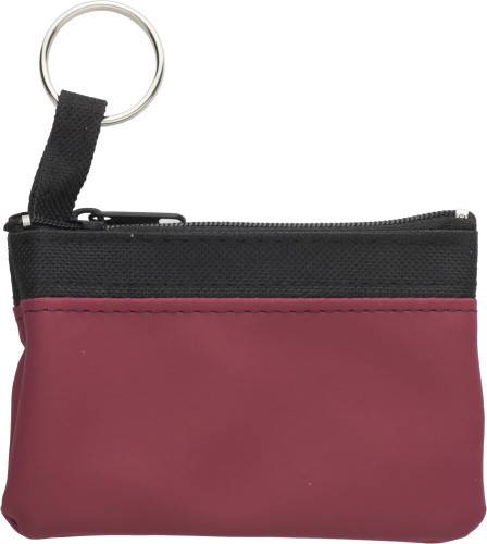 Schlüsseletui 'Zip' aus PU/Nylon Blau
