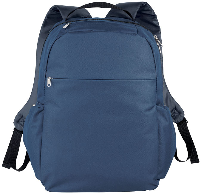 Laptop-Rucksack | Polyester | 15"/15L | Verschiedene Organisationsfächer | navy