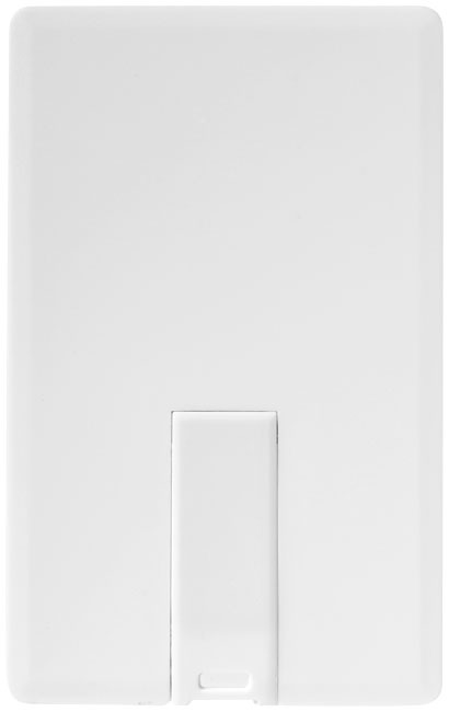 Slim 2 GB USB-Stick im Kreditkartenformat - weiss