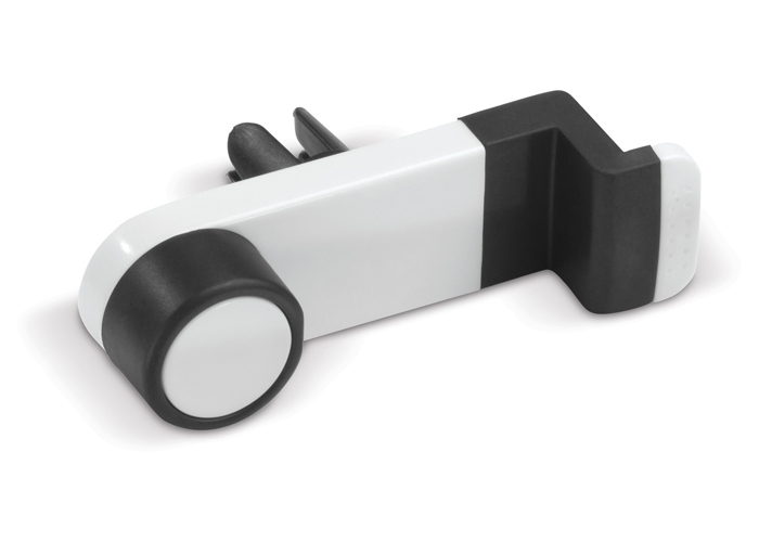 Support téléphone voiture blanc / noir