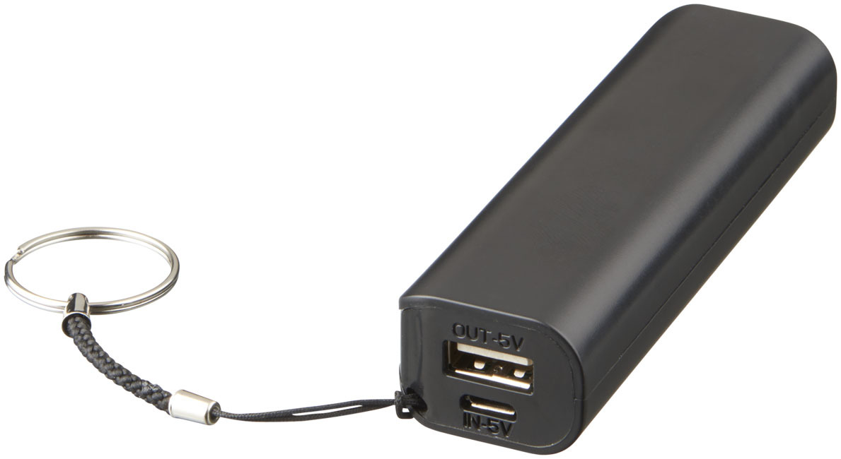 Span powerbank 1200 mAh - Zwart