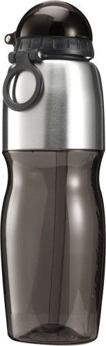 Trinkflasche 'Sports' aus Kunststoff Schwarz