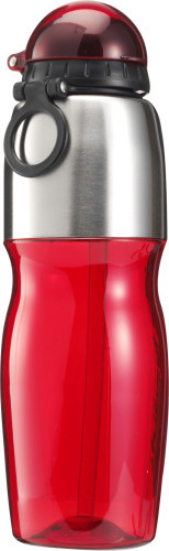 Trinkflasche 'Sports' aus Kunststoff Schwarz